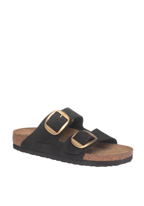 black/gold big buckle arizona sandal BIRKENSTOCK | ARIZONA BIG BUCKLE1023290-BLACK